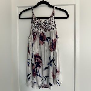 Maurice’s Floral High Neck Tank Top